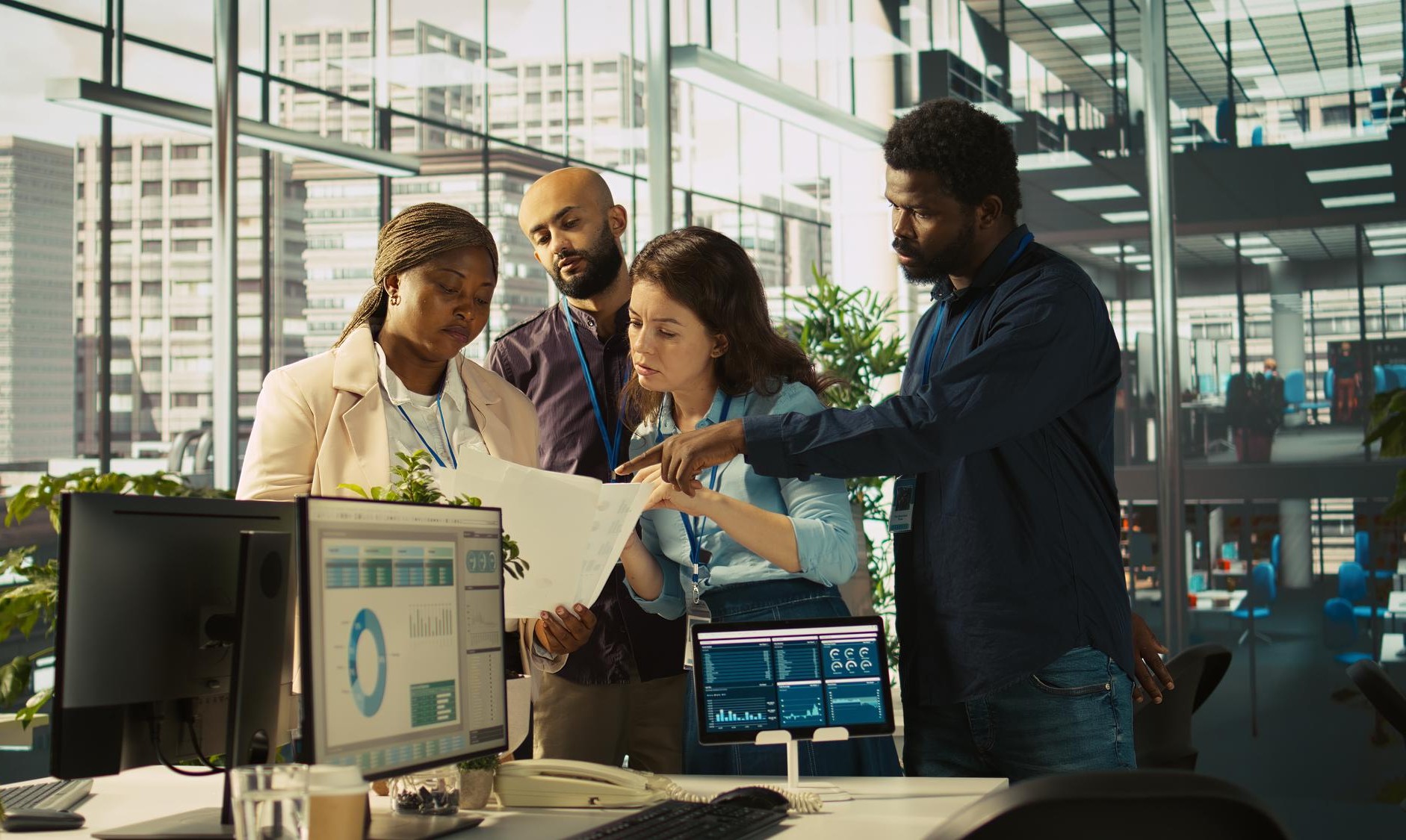 Platform team discussing infrastructure ownership.