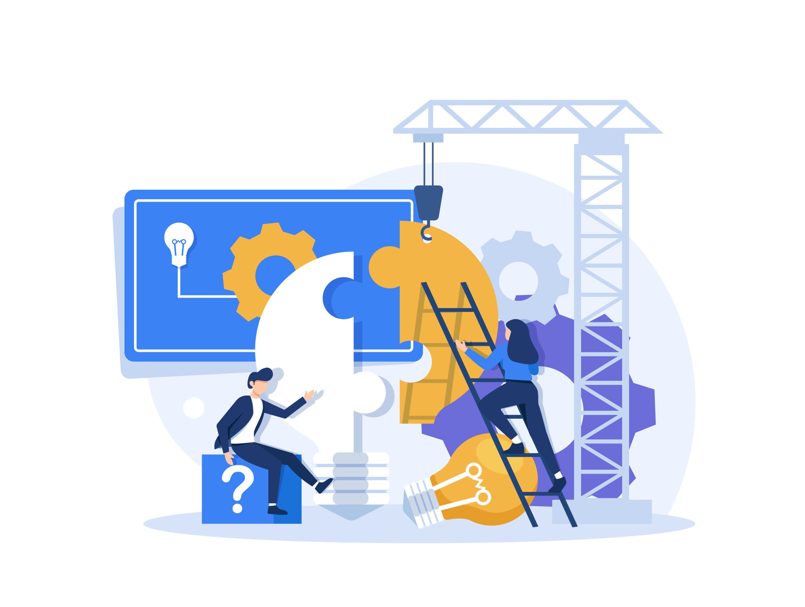 Internal Developer Platform build vs buy challenges vector illustration