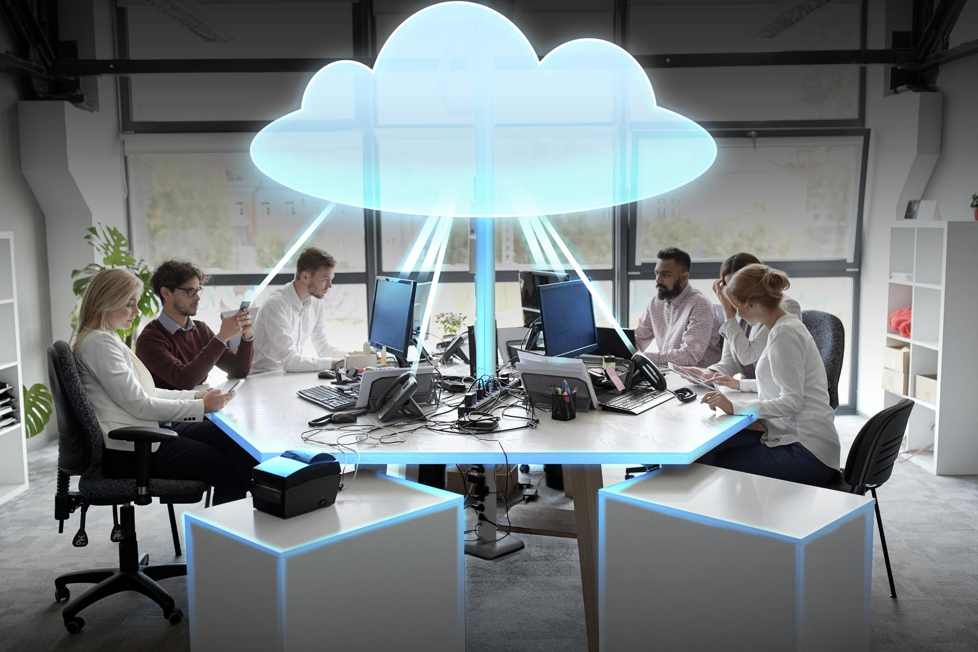 Engineering teams working with simple cloud infrastructure